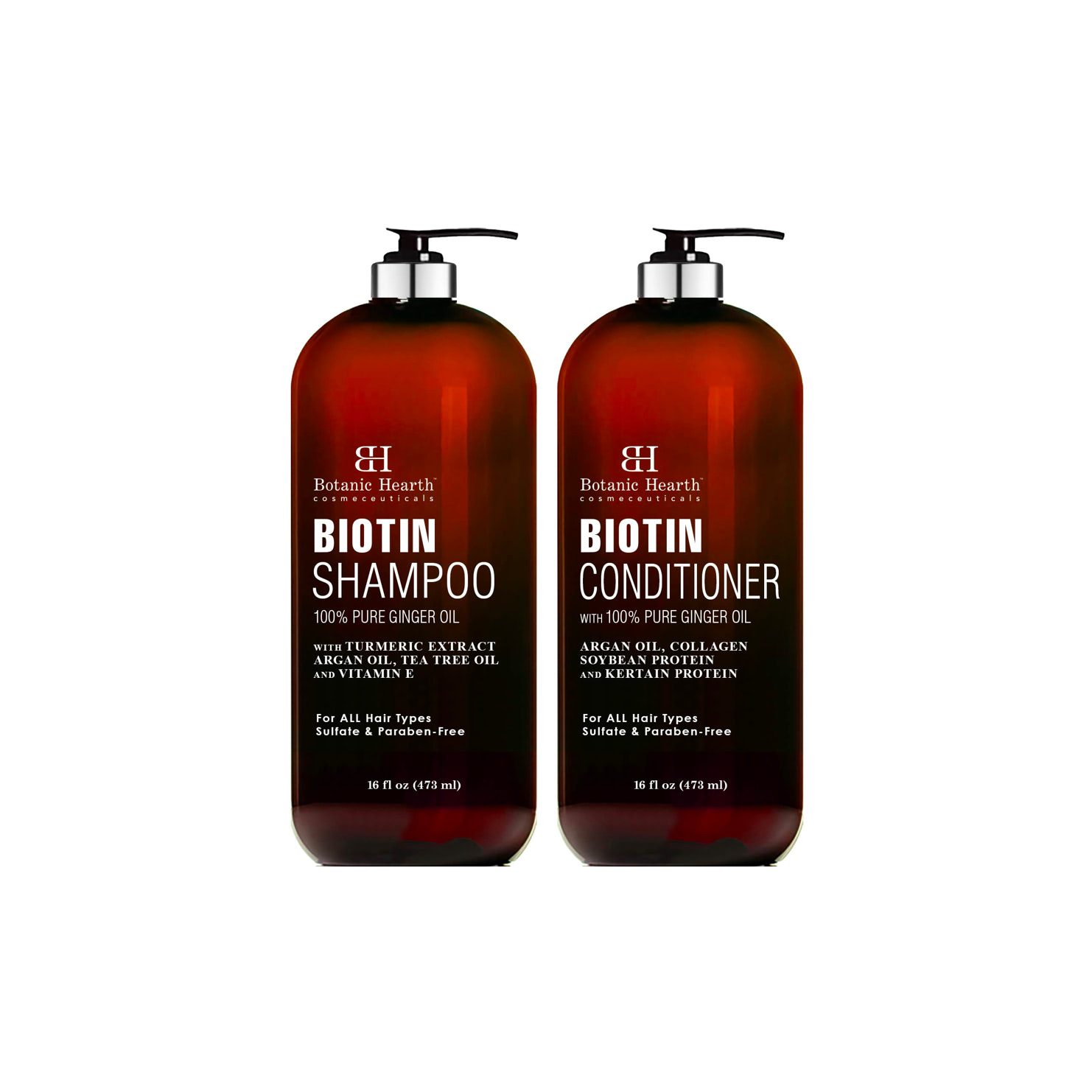 BOTANIC HEARTH Biotin Shampoo and Conditioner